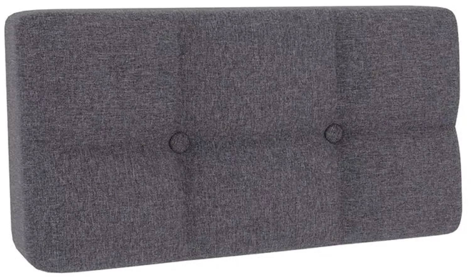 Gutekissen® Palettenkissen Gesteppte Kissen mit Knöpfen, Palettenauflagen Sitzkissen Rückenlehne Gesteppt PFG (Rückenlehne 120x40, Dunkelgrau) Bild 1