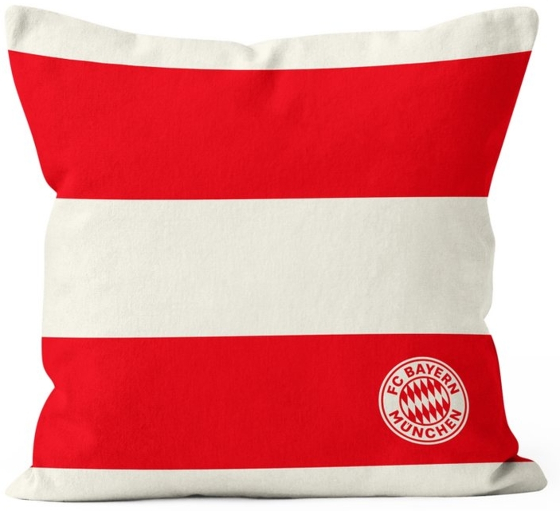 FC Bayern München Kopfkissen FC Bayern München I Kissen I Sofakissen I Zierkissen I Rot/Weiß Bild 1