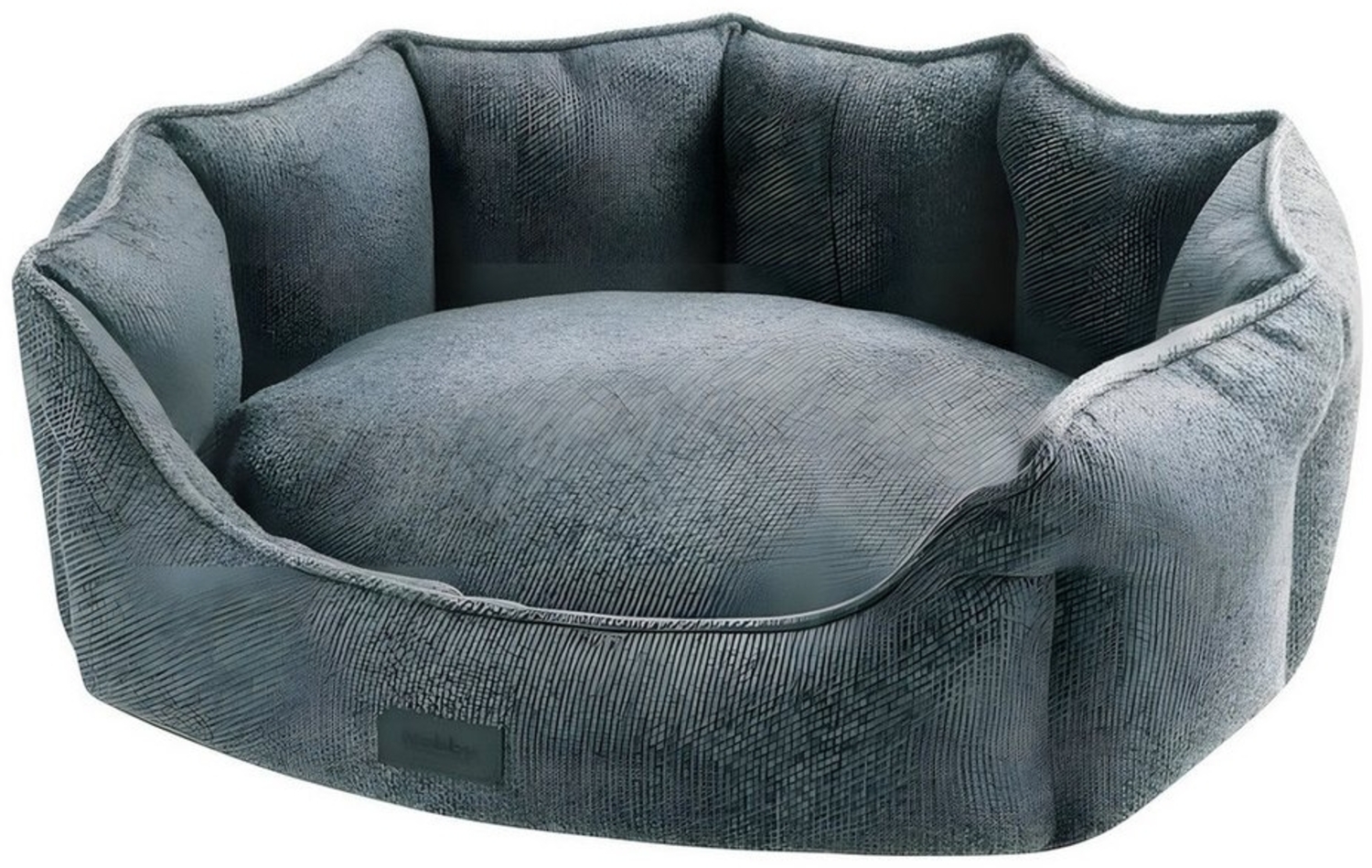 Nobby Tierbett Hundebett Anda oval grau Bild 1