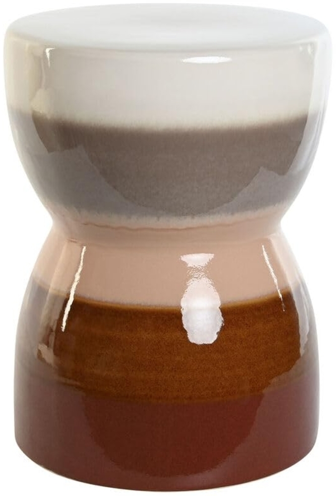 Home ESPRIT Beistelltisch, Mehrfarbig, Steingut, 32 x 32 x 44 cm Bild 1