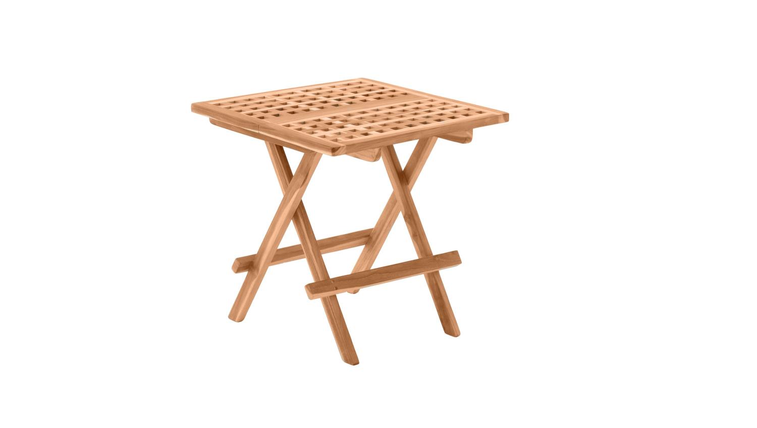 Tisch 50x50cm Teak Esstisch Küchentisch Wohnzimmertisch Esszimmer Küche Bild 1