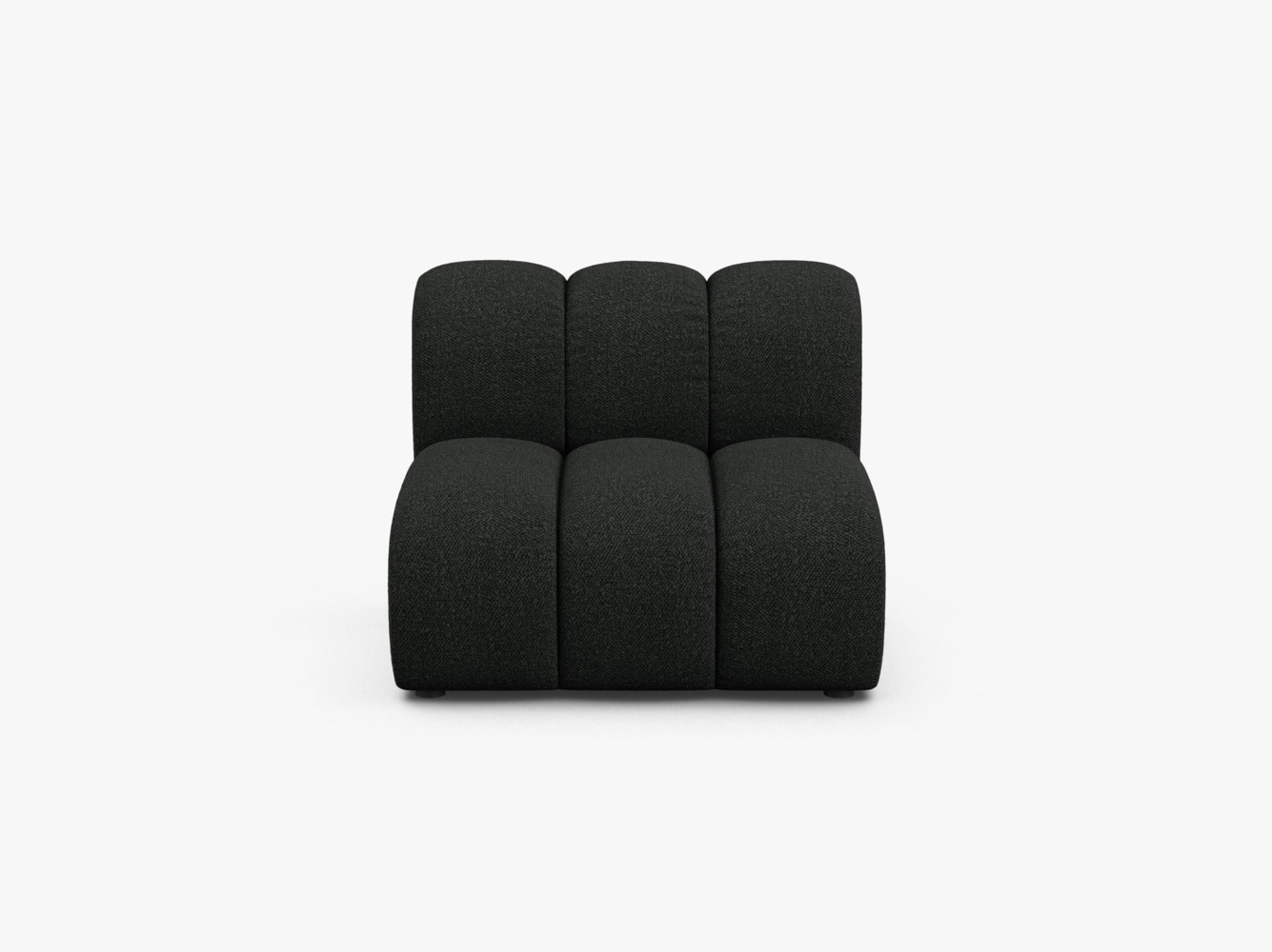 Micadoni Armloses Modul Lupine Boucle Baloo Schwarz Bild 1