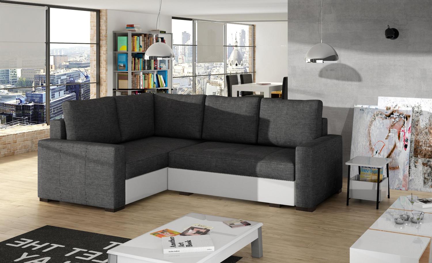 Wohnideebilder Corona Dunkelgrau Ecksofas & Eckcouches Cor_11 Bild 1