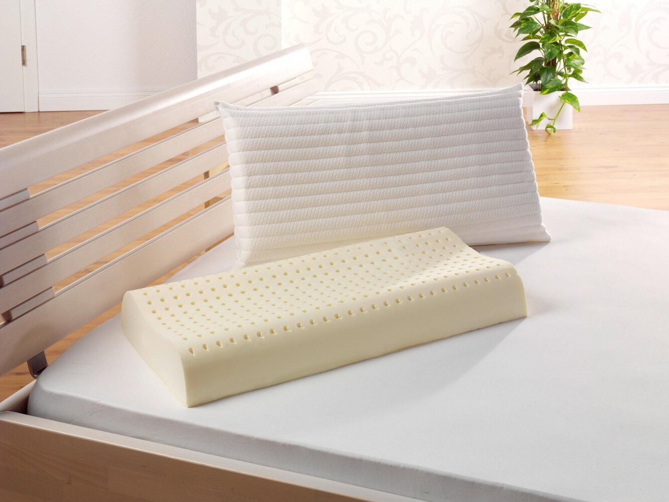 f.a.n. Nackenstützkissen, Polyester weiss, 40x80 cm Bild 1