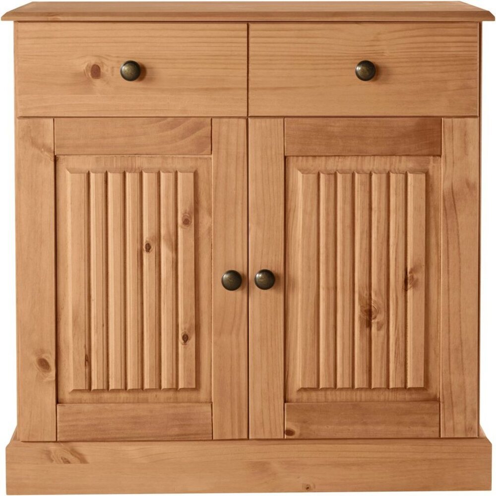 Home affaire Sideboard Liotta, Kommode mit verstellbaren Einlegeboden, massives Kiefernholz Bild 1