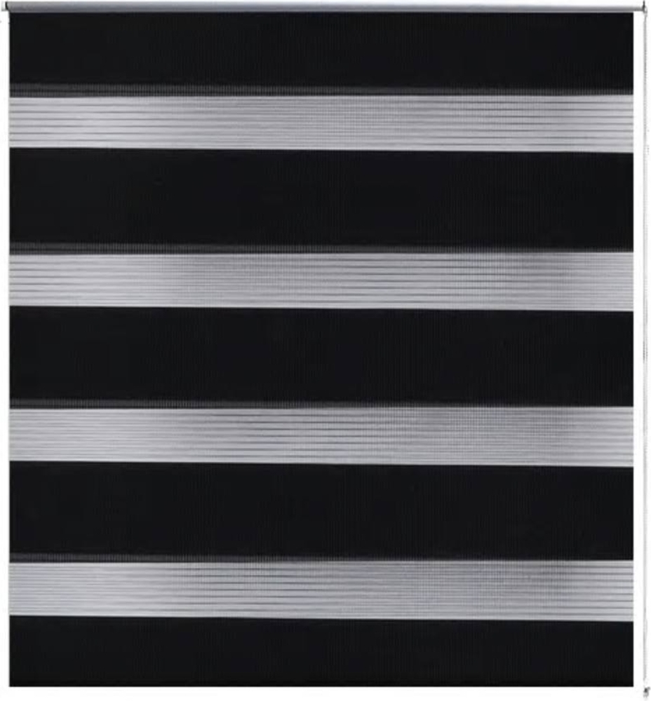 Doppelrollo Seitenzug Duo Rollo 100 x 175 cm schwarz 240212 Bild 1