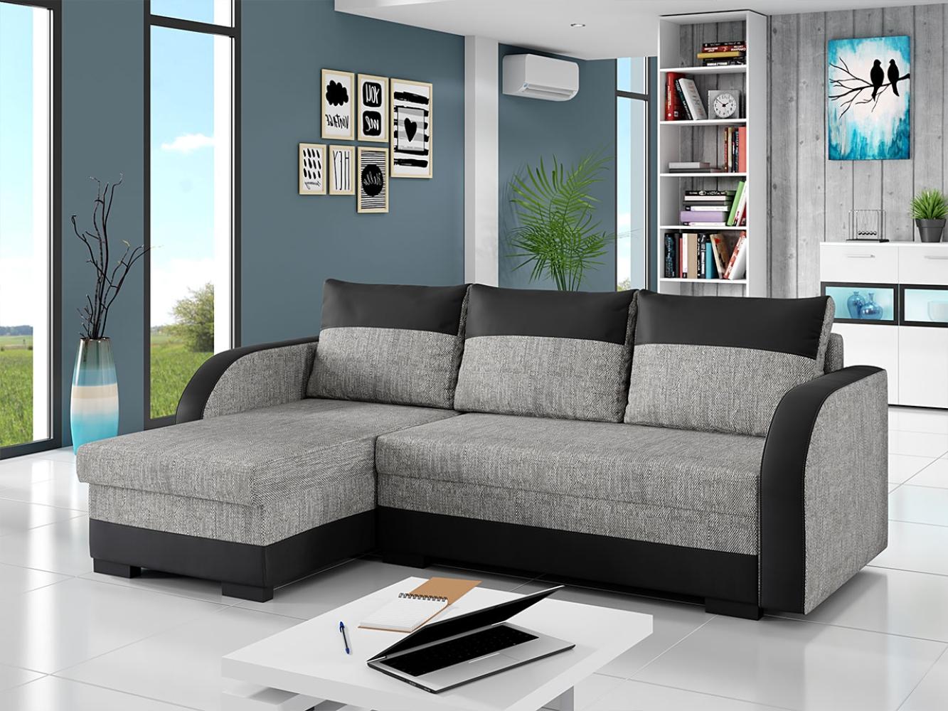 Ecksofa Joseph, Farbe: Soft 011 + Lawa 05 Bild 1