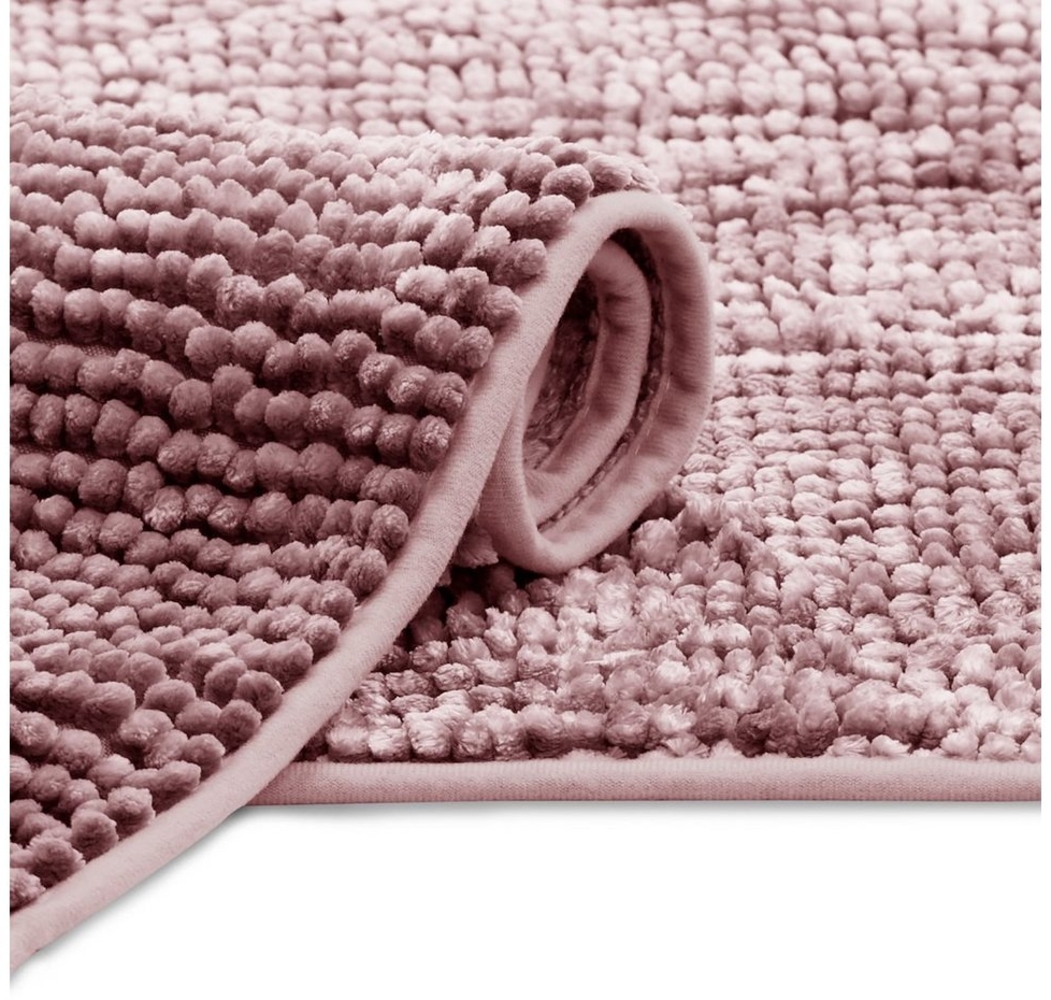 AmeliaHome Badematte Badematte Badteppich Badvorleger Duschvorleger Badezimmer rutschfest, rutschhemmend, Polyester, Rechteck Bild 1