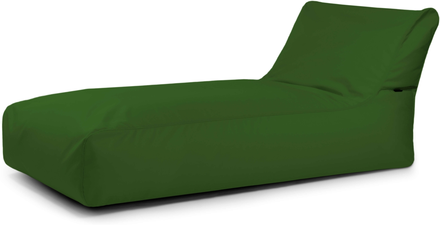 Sitzsack ‘Sunbed 90‘, Bezugstoff - Colorin, 100% Olefin, Green, 80x180x100 cm cm. Bild 1