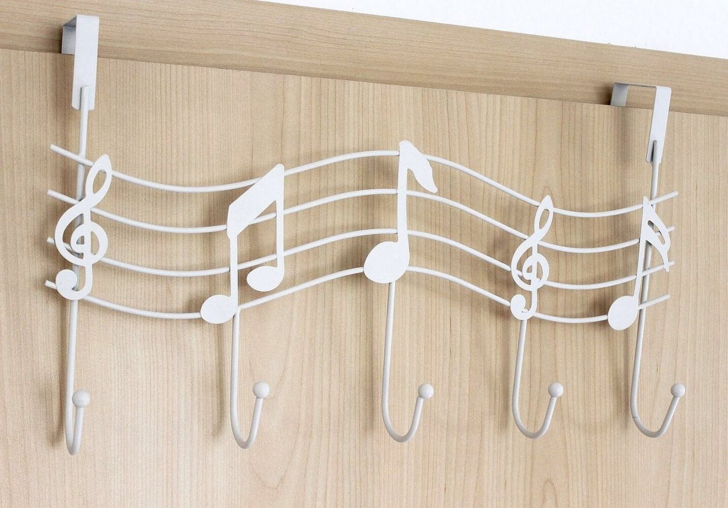 Türgarderobe Melody 131019 Weiß Türhaken 42cm Garderobe Kleiderhaken Haken Hakenleiste Bild 1