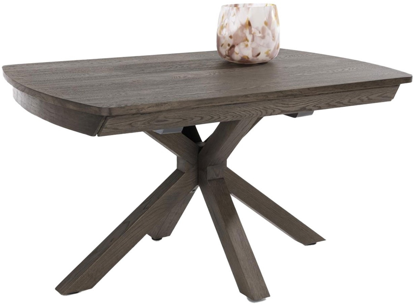 Ausziehtisch Nyon, Braun, 100 x 77 x 140 cm Bild 1