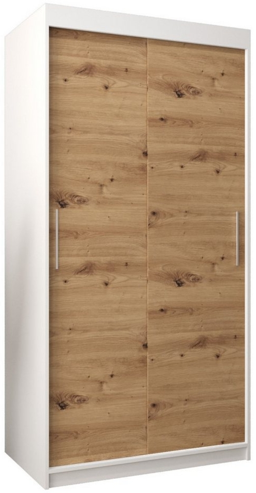 ABIKS MÖBEL Schwebetürenschrank Tokyo Schlafzimmer Kleiderschrank - Schiebetüren Kleiderstange Regalen Bild 1