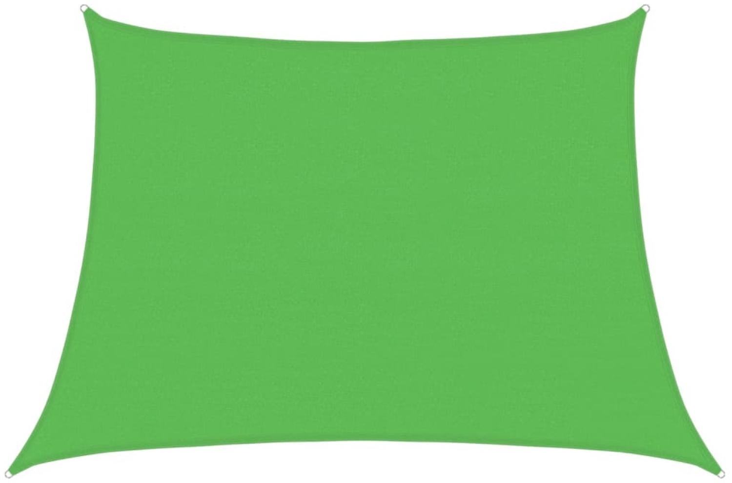 vidaXL Sonnensegel 160 g/m² Hellgrün 4/5x3 m HDPE 311325 Bild 1