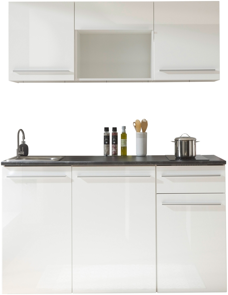 Küchenblock JAZZ SINGLE Z 160 WHITE Bild 1