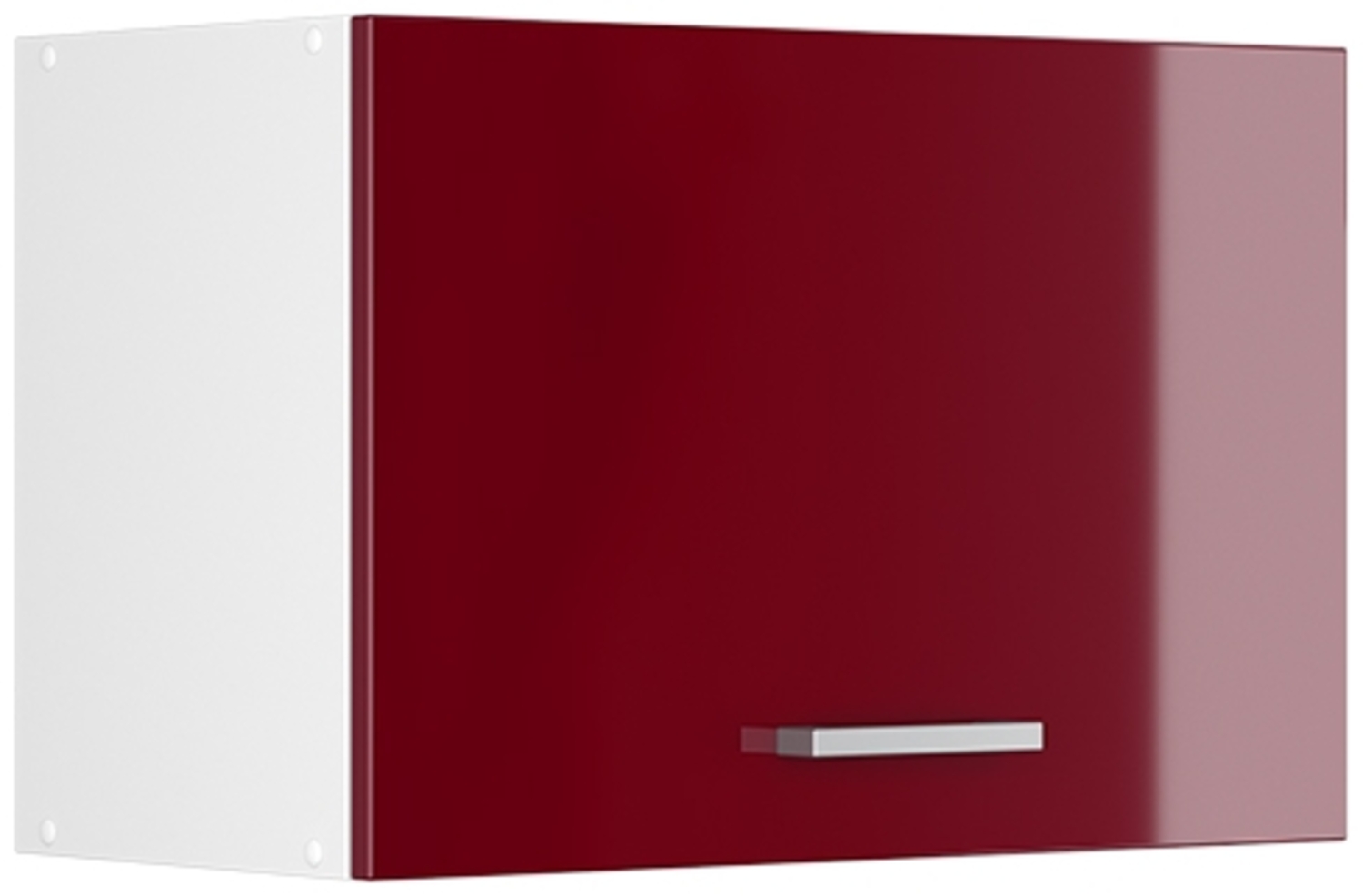 Vicco Hängeschrank Bordeaux Hochglanz 60 cm Flach, R-Line Bild 1