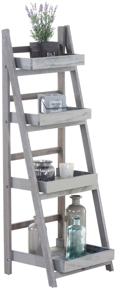 Treppenregal Dorin, Dunkelbraun Bild 1