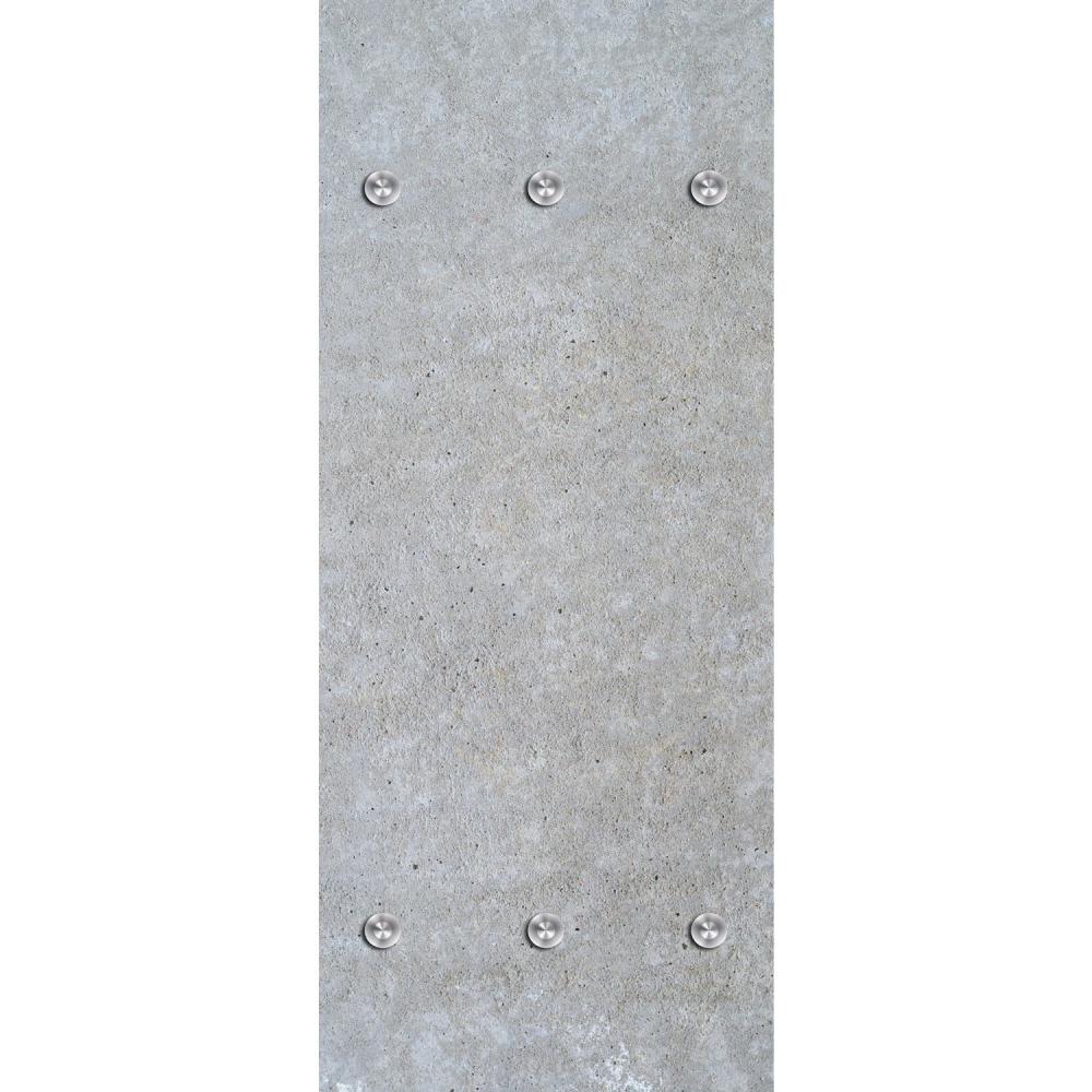 Queence Garderobe - "Oryn" Druck auf hochwertigem Arcylglas inkl. Edelstahlhaken und Aufhängung, Format: 50x120cm Bild 1