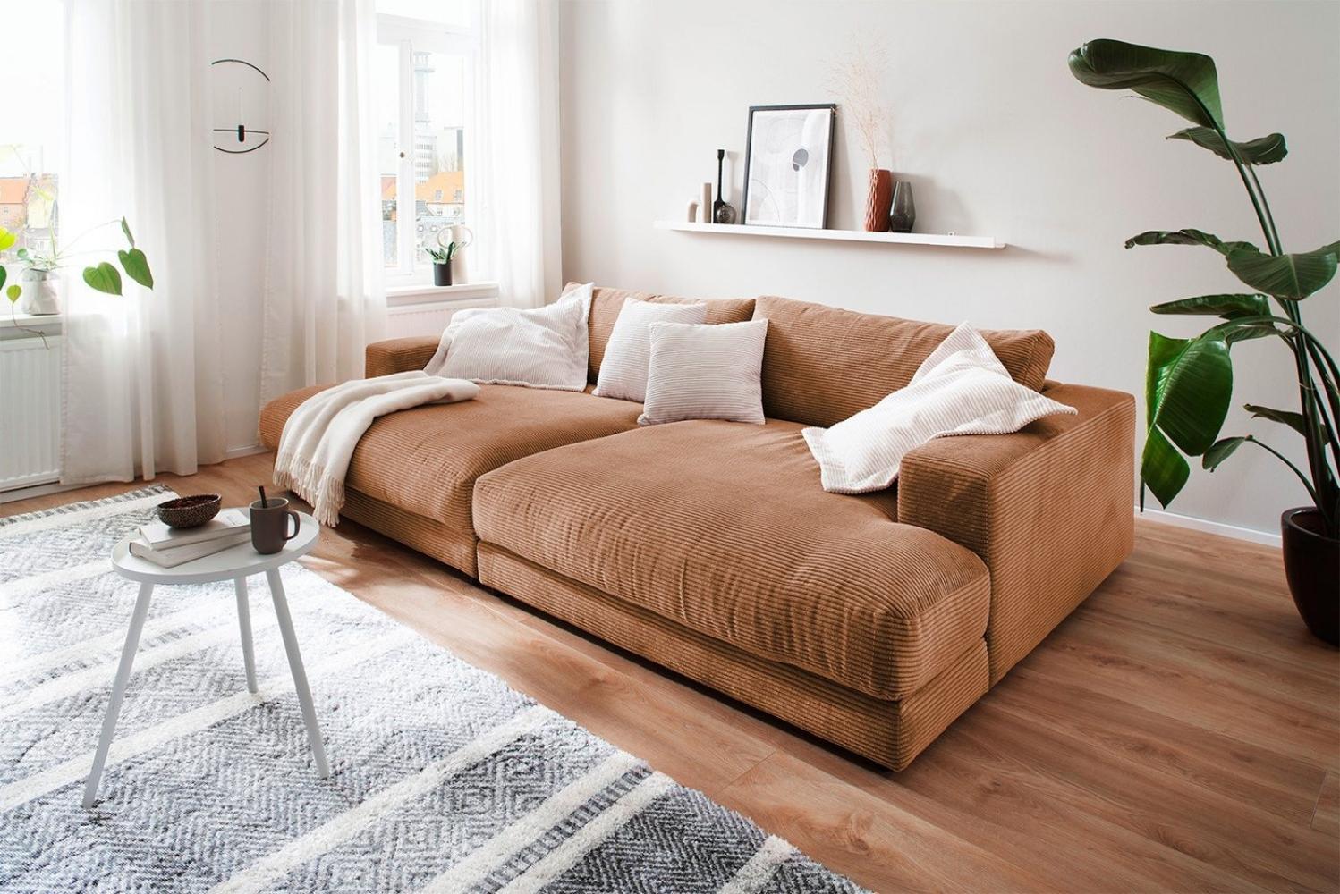 KAWOLA Big-Sofa MADELINE, Sofa Stoff od. Cord, versch. Ausführungen und versch. Farben Bild 1