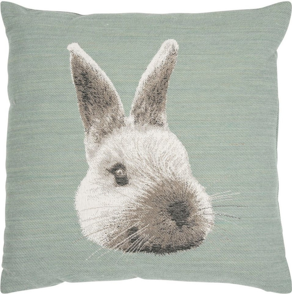 pad Kissenhülle MOO Hase Mint (45x45 cm) 11627-G15-4545 Bild 1