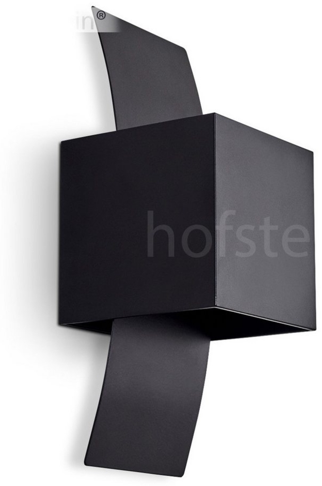 hofstein Wandleuchte »Vols« Zimmerlampe aus Metall in Schwarz, ohne Leuchtmittel, Wandlampe mit Up & Down Lichteffekt, 1xG9 Bild 1