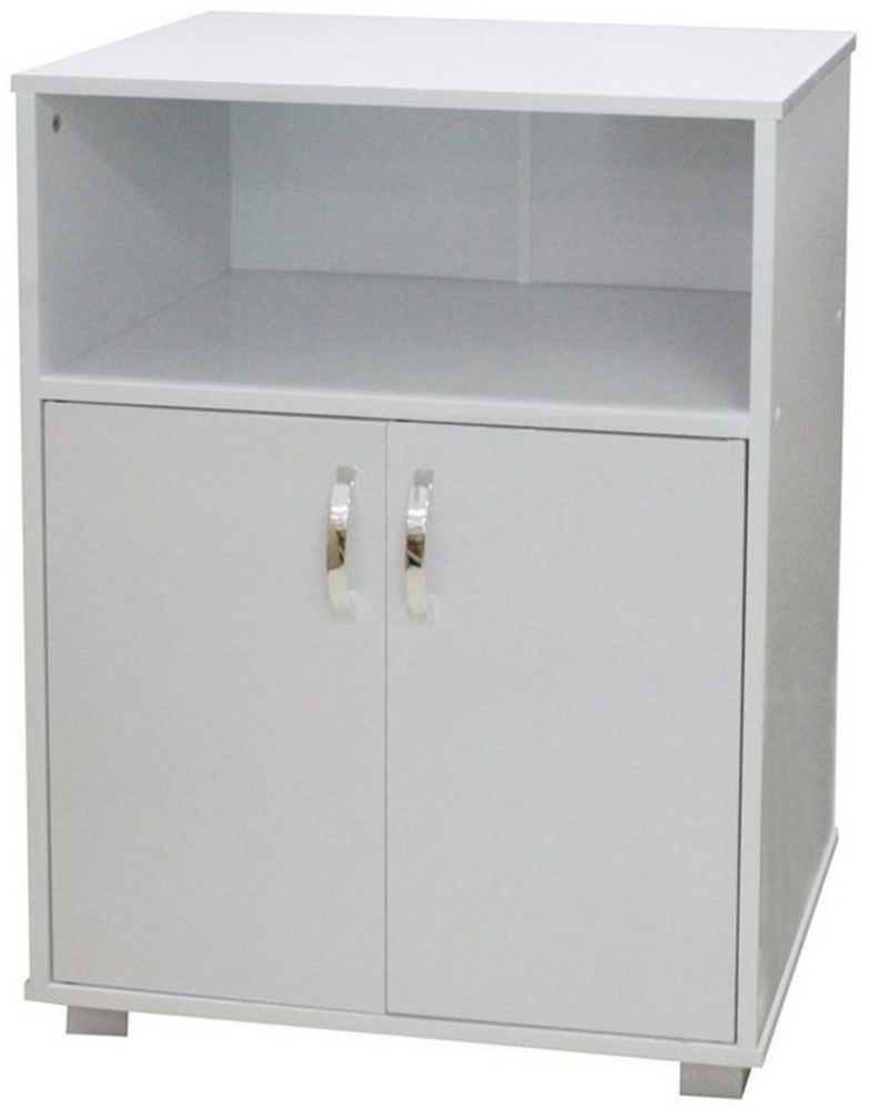 HTI-Living Hochschrank Küchenschrank Weiß Blanca (Stück, 1-St, 1 Küchenschrank) Anrichte Mehrzweckschrank Bild 1