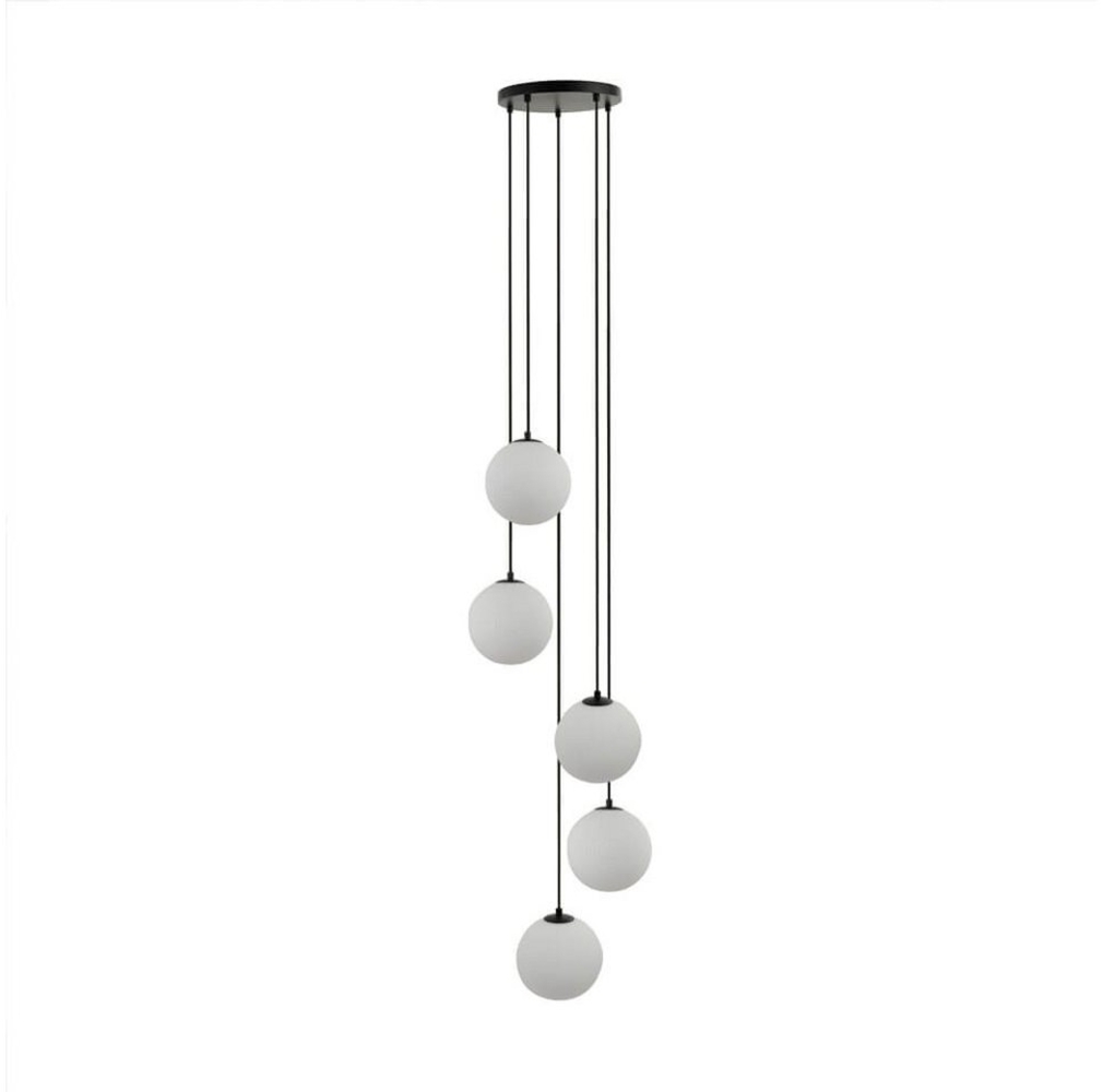 HOME DELUXE Hängeleuchte aus Glas SUNA - 5-flammig Bild 1