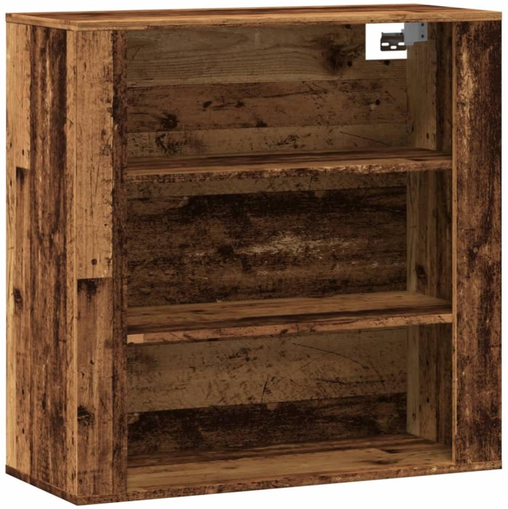 vidaXL Wandschrank Altholz-Optik 80x33x80 cm Holzwerkstoff 857087 Bild 1