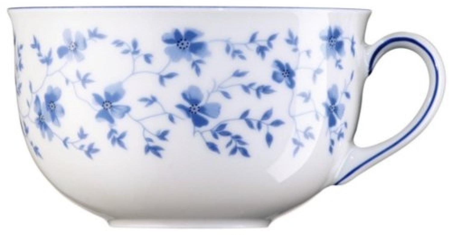 Arzberg Form 1382 Café-au-lait Tasse, Obertasse, Kaffeetasse, Milchkaffeetasse, Kaffeebecher, Kaffee Becher, Blaublüten, Porzellan, 300 ml, 41382-607671-14852 Bild 1