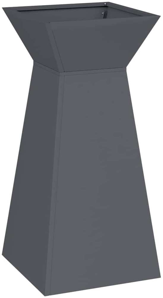 vidaXL Säulen Pflanzer Anthrazit 35 x 35 x 73 cm 873842 Bild 1