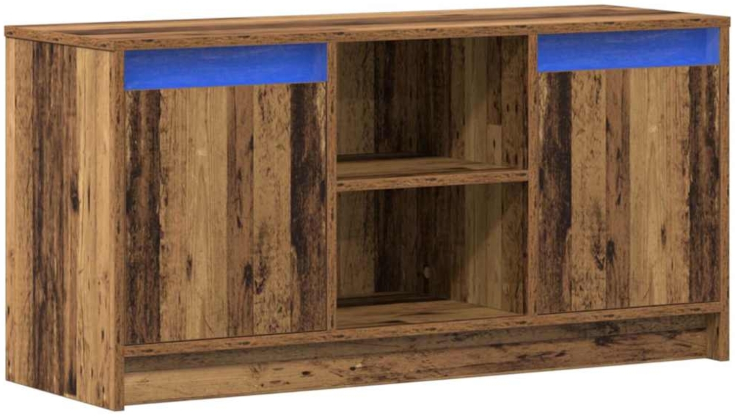 vidaXL TV-Einheiten Braun 100 x 34 x 50 cm Holzwerkstoff 873915 Bild 1