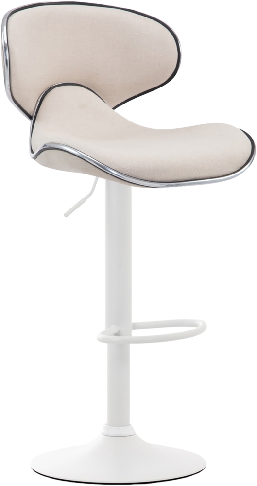 Barhocker Las Vegas V2 Stoff weiß [315470] Bild 1