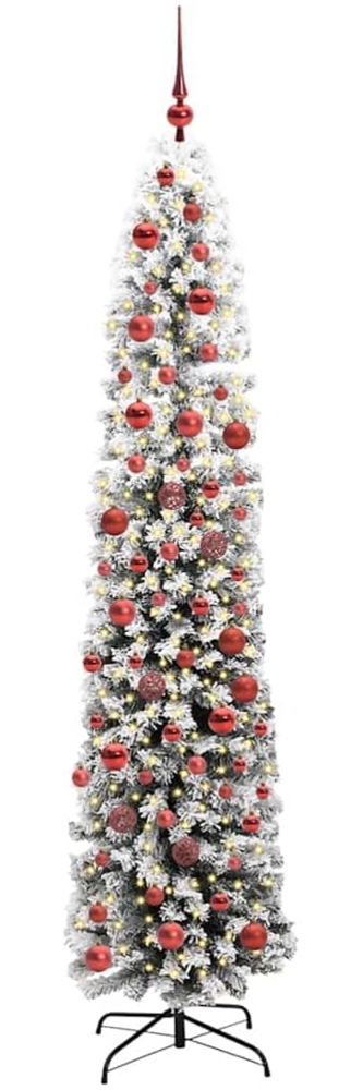 vidaXL Künstlicher Weihnachtsbaum mit 300 LEDs mit Ständer Grün 180 cm 3395018 Bild 1