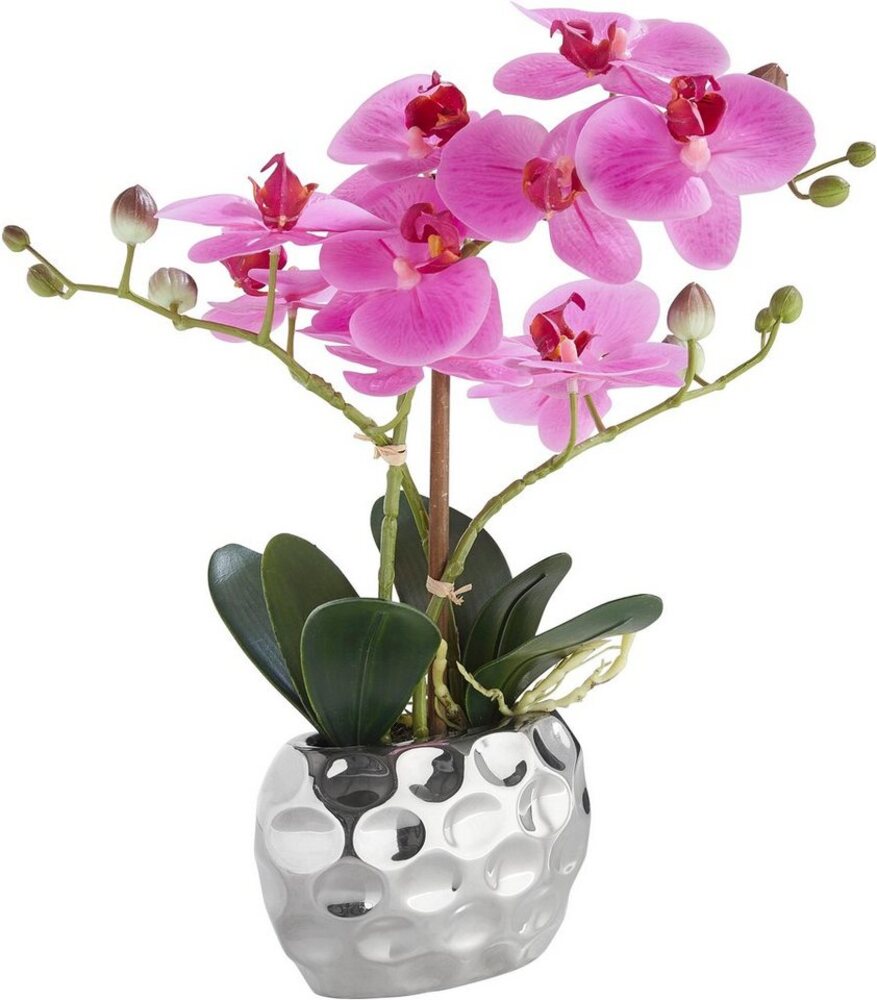 Kunstpflanze Orchidee Orchidee, Leonique, Höhe 38 cm, Kunstorchidee, im Topf, Bestseller, über 2500 4,5-Sterne-Bewertungen Bild 1