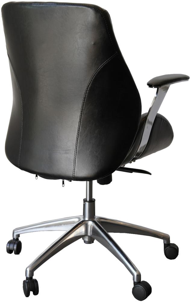 Bürodrehstuhl Designer Drehstuhl Chefsessel Pantera schwarz Racer Car Seat 212600 Bild 1