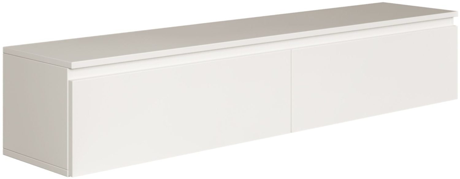 Selsey 'Bemmi' TV-Hängeboard, Weiß, ca. 30 x 150 x 32 cm Bild 1