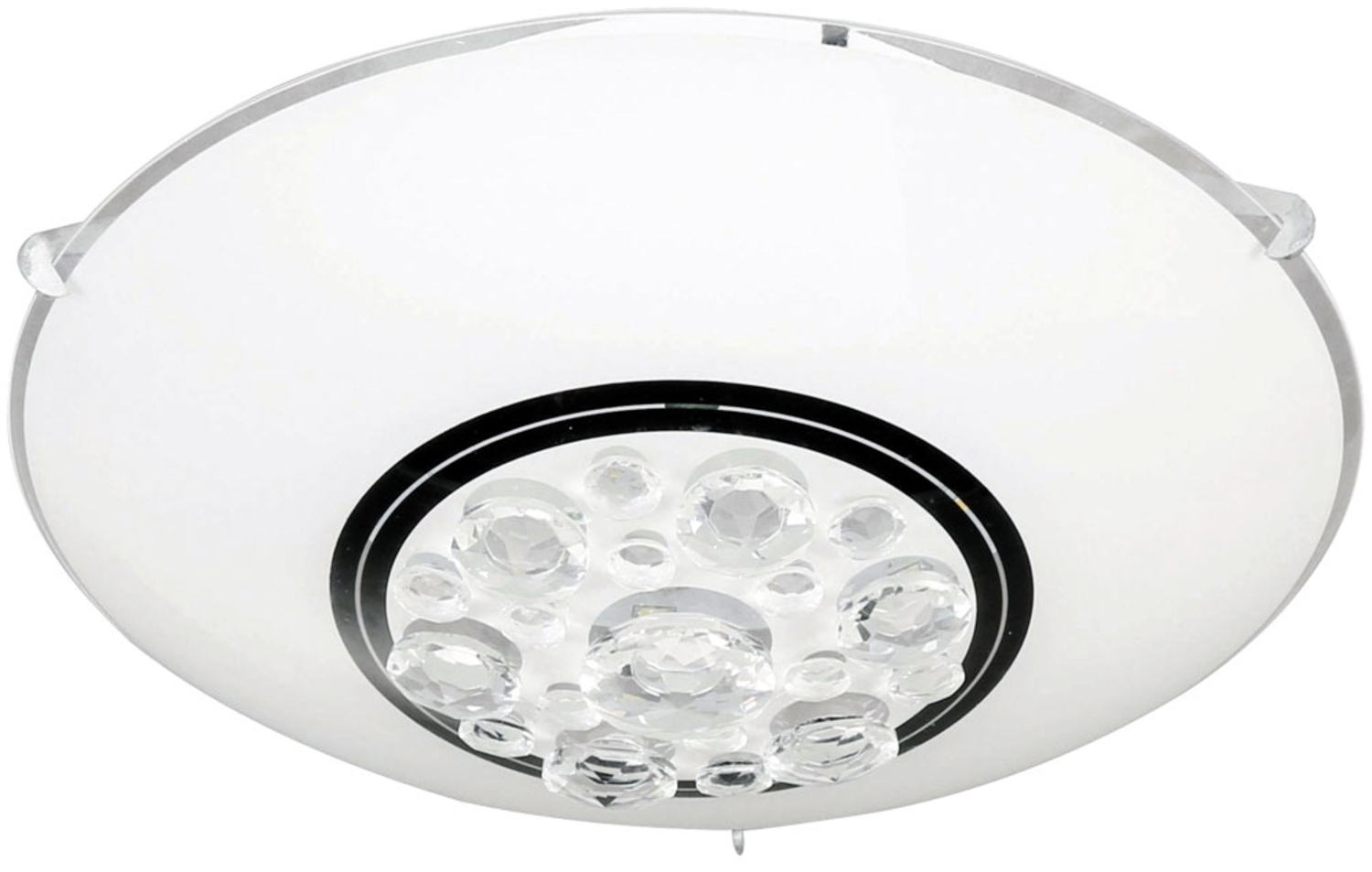 LED Deckenleuchte mit Glas Kristallen NOA Bild 1