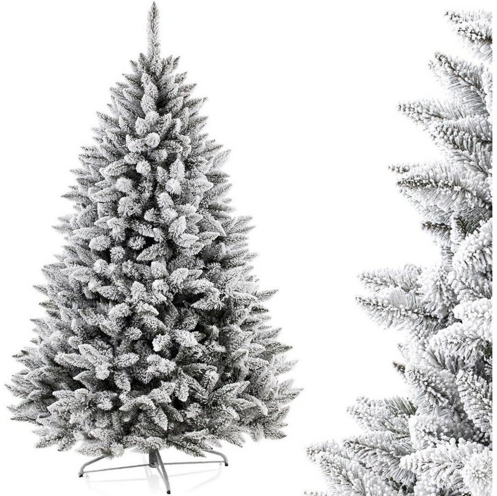 AmeliaHome Künstlicher Weihnachtsbaum Künstlicher Weihnachtsbaum Tannenbaum Christbaum PVC Weihnachtsdeko Bild 1