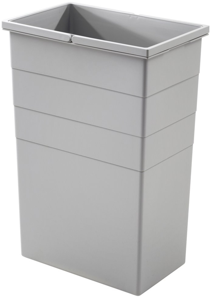 Hailo Inneneimer 1130439 hellgrau 35 Liter 350 x 226 x 525 mm 2 Henkel Bild 1