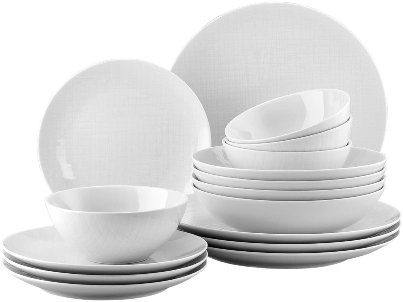 Rosenthal Mesh Weiss Tafelservice 16-teilig Bild 1