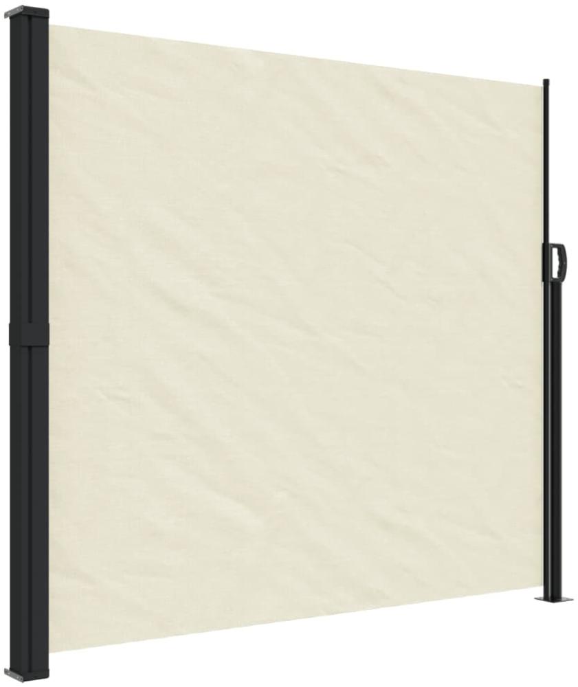 vidaXL Seitenmarkise Ausziehbar Creme 180x300 cm 4004340 Bild 1