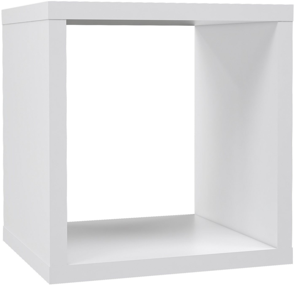 FORTE Mauro Regal, Holzwerkstoff, Weiß, 39,5 x 39,7 x 32,9 cm Bild 1