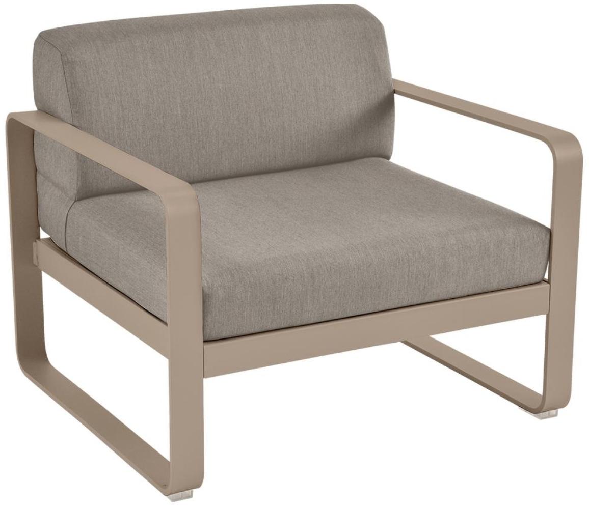 Bellevie Lounge-Sessel Outdoor 14 Muskat B8 Taupegrau Bild 1