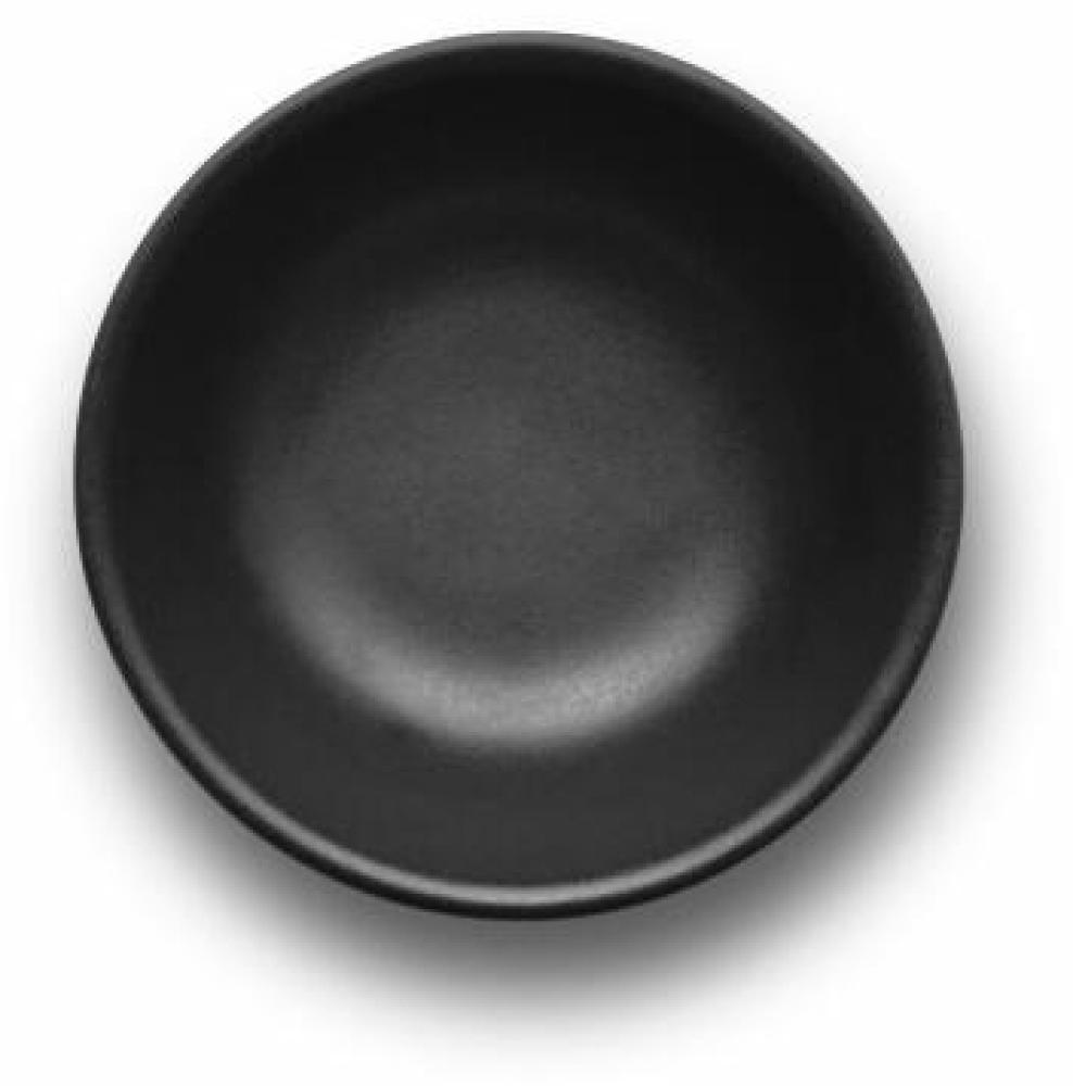 Eva Solo Nordic kitchen Schale, Kleine Schüssel, Dipschale, Snackschale, Steinzeug, Black / Schwarz, 100 ml, Ø 9 cm, 512702 Bild 1