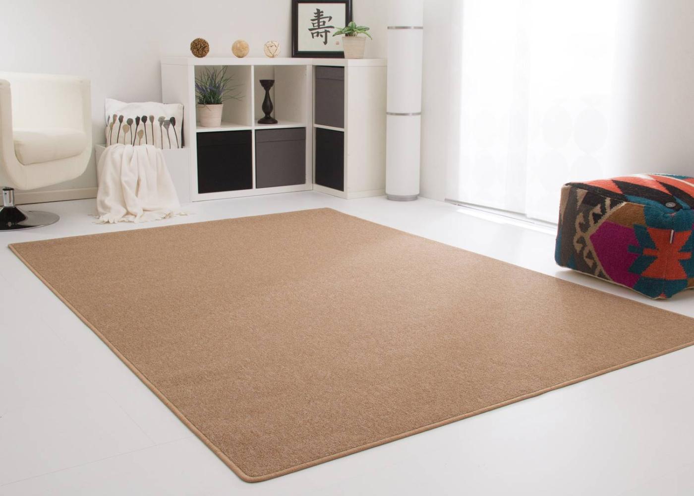 Designerteppich Meddon, Farbe: beige, Größe: 100x200 cm Bild 1