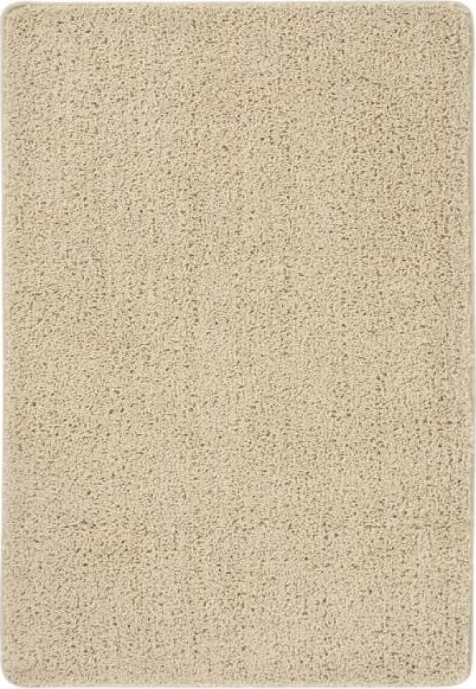 vidaXL Shaggy-Teppich Creme 120x170 cm Rutschfest 340388 Bild 1