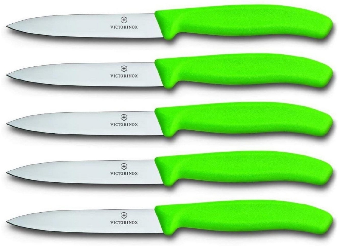 Victorinox Gemüsemesser 5er Set Swissclassic, Grün, 6.7706. L114.5 Bild 1