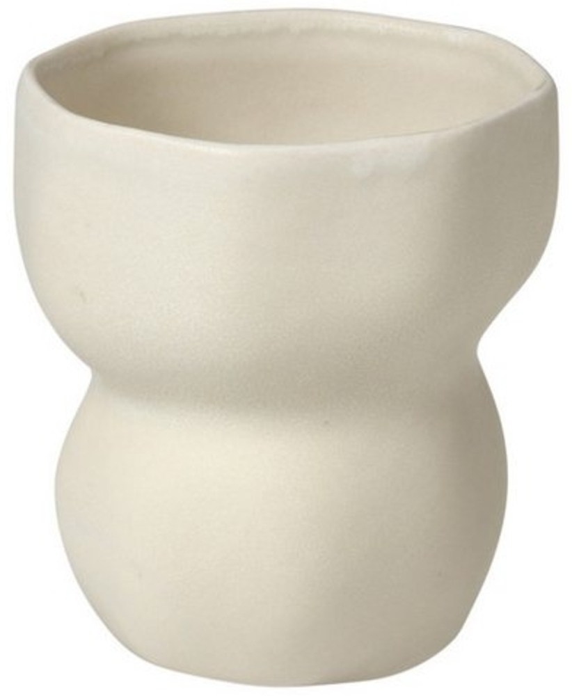 Broste Copenhagen Becher Broste Copenhagen Limfjord Becher Beige, Steingut Bild 1