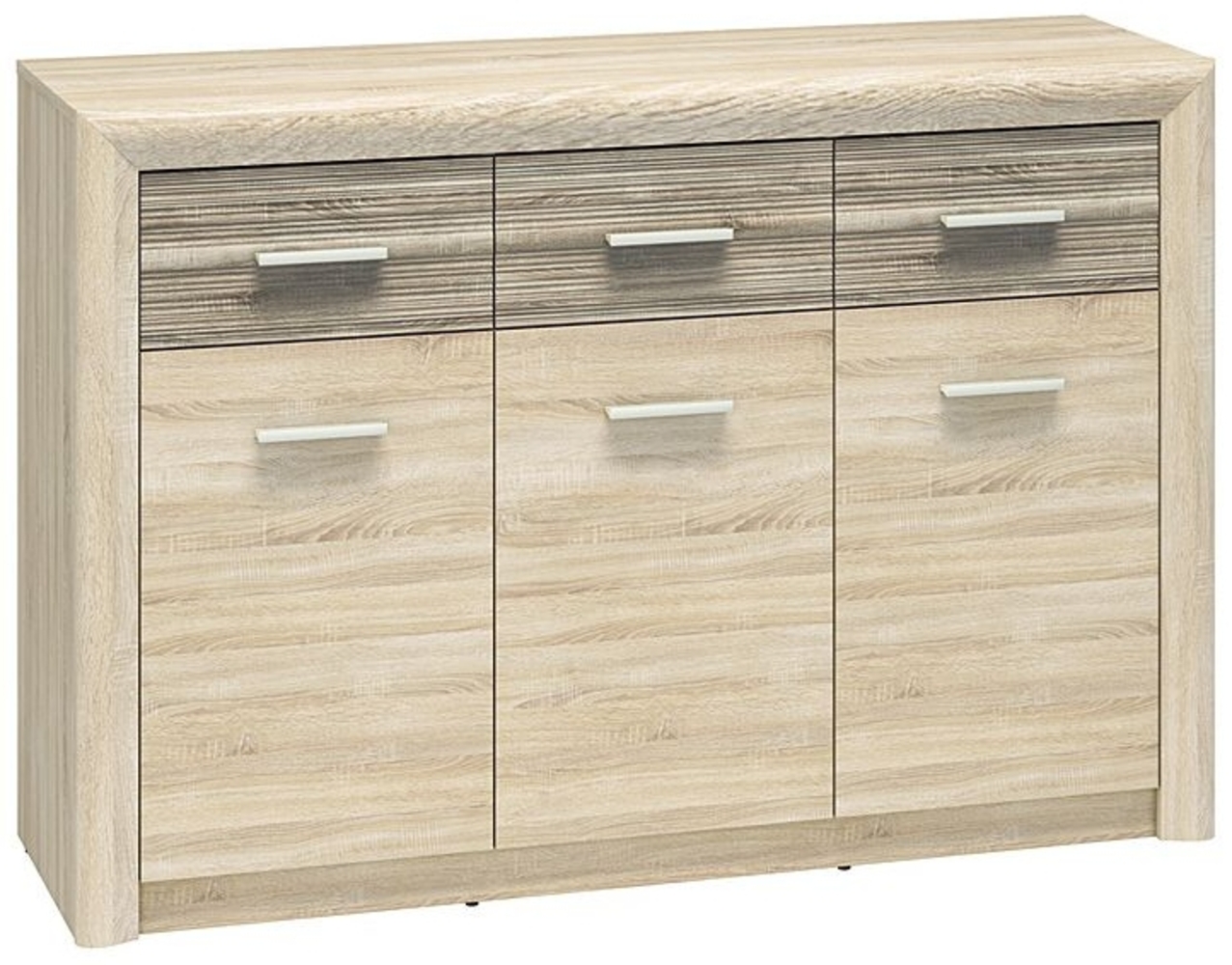 Sideboard in Kiefer hell 138 cm CORK-131 Bild 1