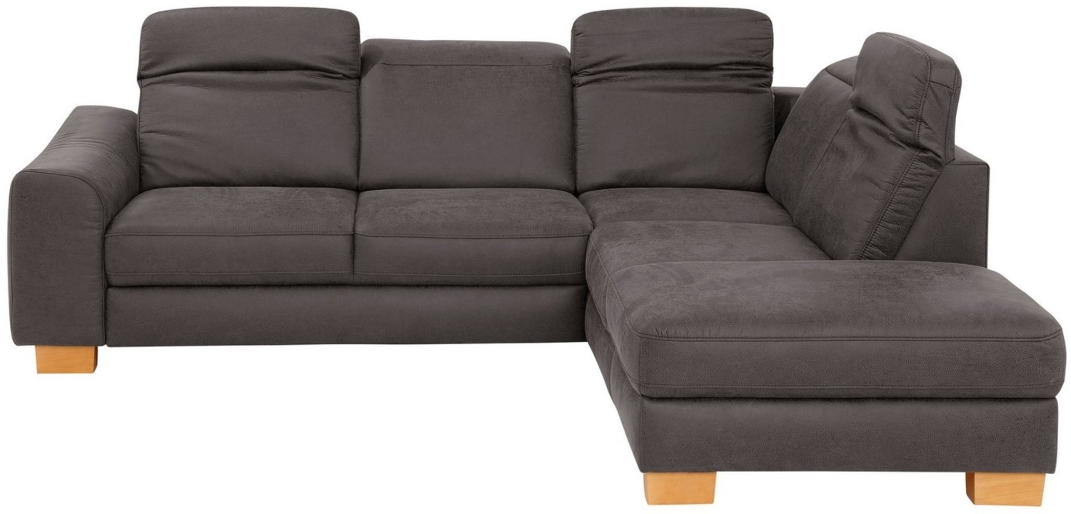 Home affaire Ecksofa Dundee L-Form, wahlweise mit Kopfteilverstellung und zusätzlich mit Bettfunktion Bild 1
