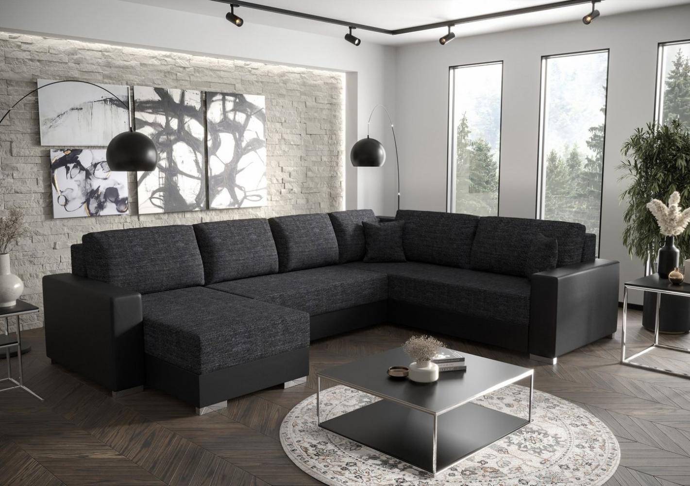 ALTDECOR Wohnlandschaft PRADI3, Couch mit Schlaffunktion, Wohnzimmer - Wohnlandschaft Bild 1